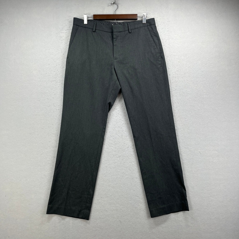 EXPRESS Producer Pants Mens 32x30 Gray Dress Slacks Work Career Professional